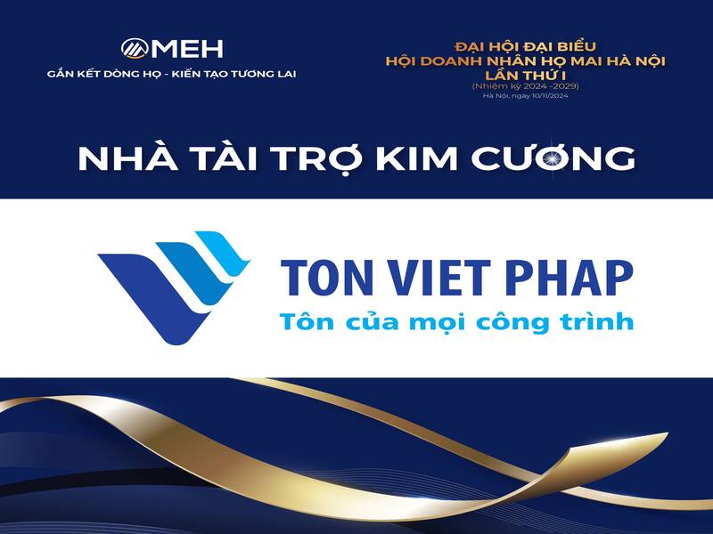 Tôn Việt Pháp đồng hành cùng Đại hội Doanh nhân họ Mai Hà Nội lần thứ nhất