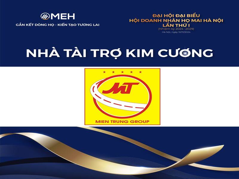 Nhà tài trợ kim cương Mien Trung Group